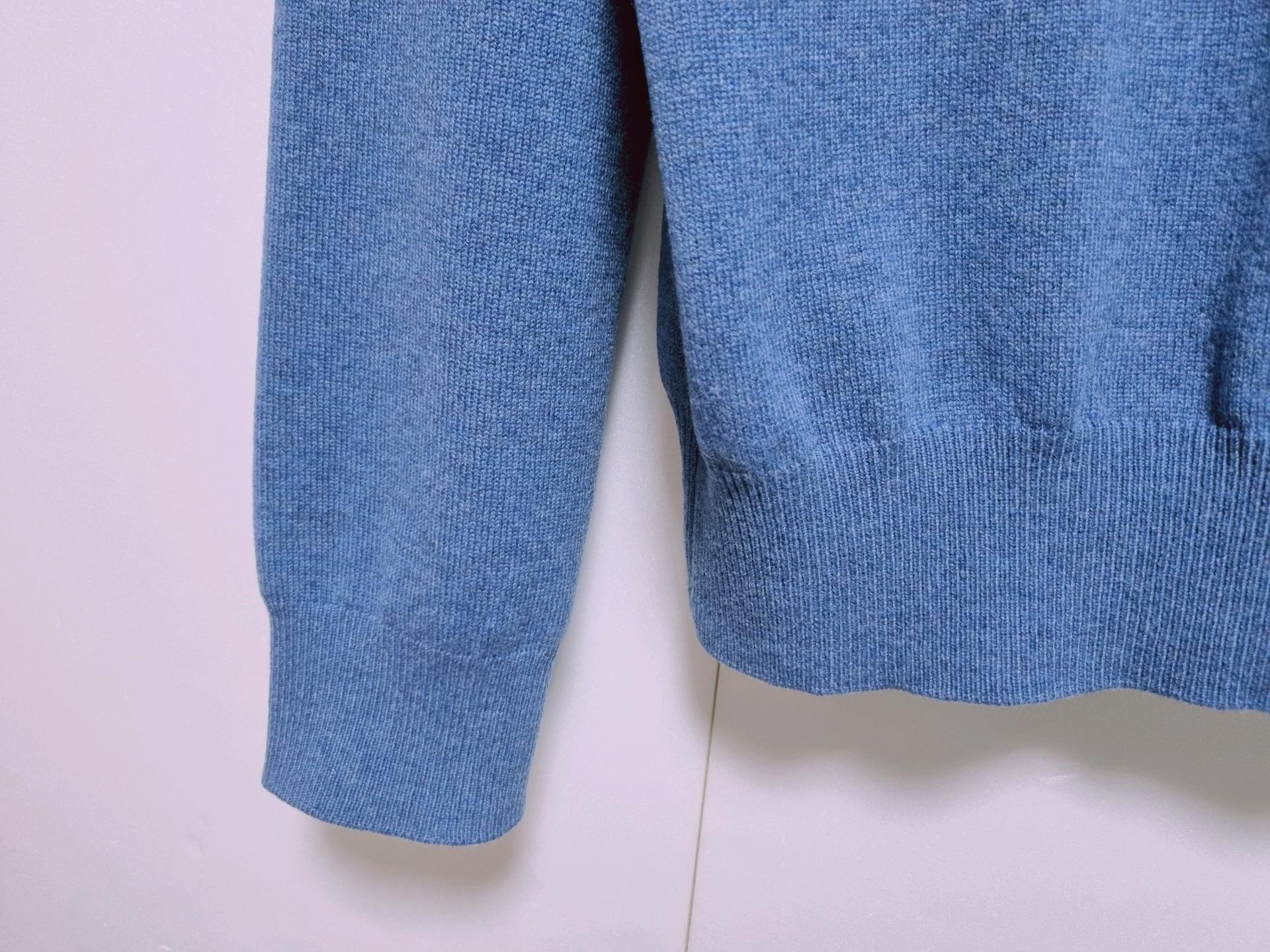 남성 폴로 POLO wool 울 모 100% 긴팔 라운드 니트 스웨터 6