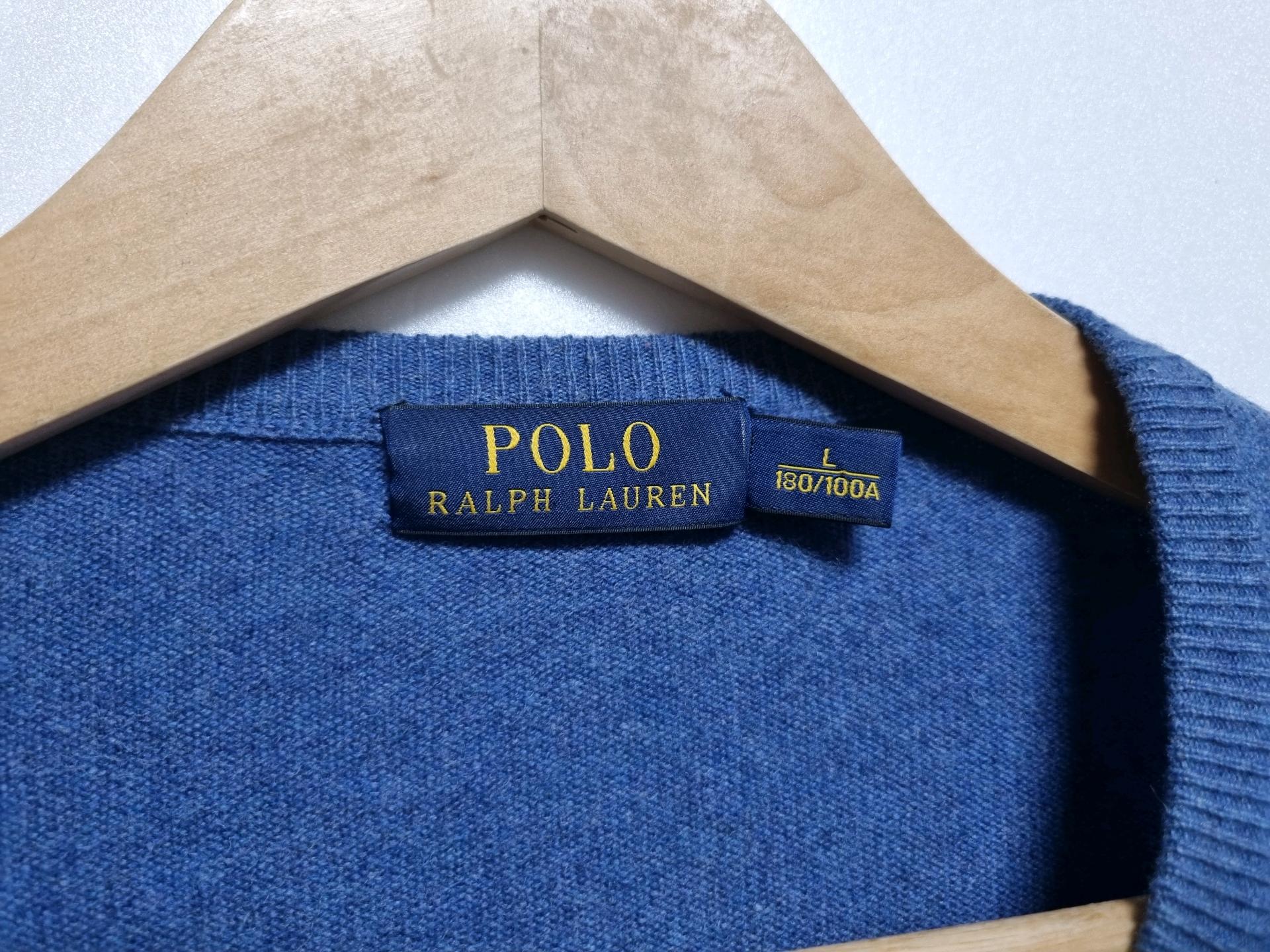 남성 폴로 POLO wool 울 모 100% 긴팔 라운드 니트 스웨터 10