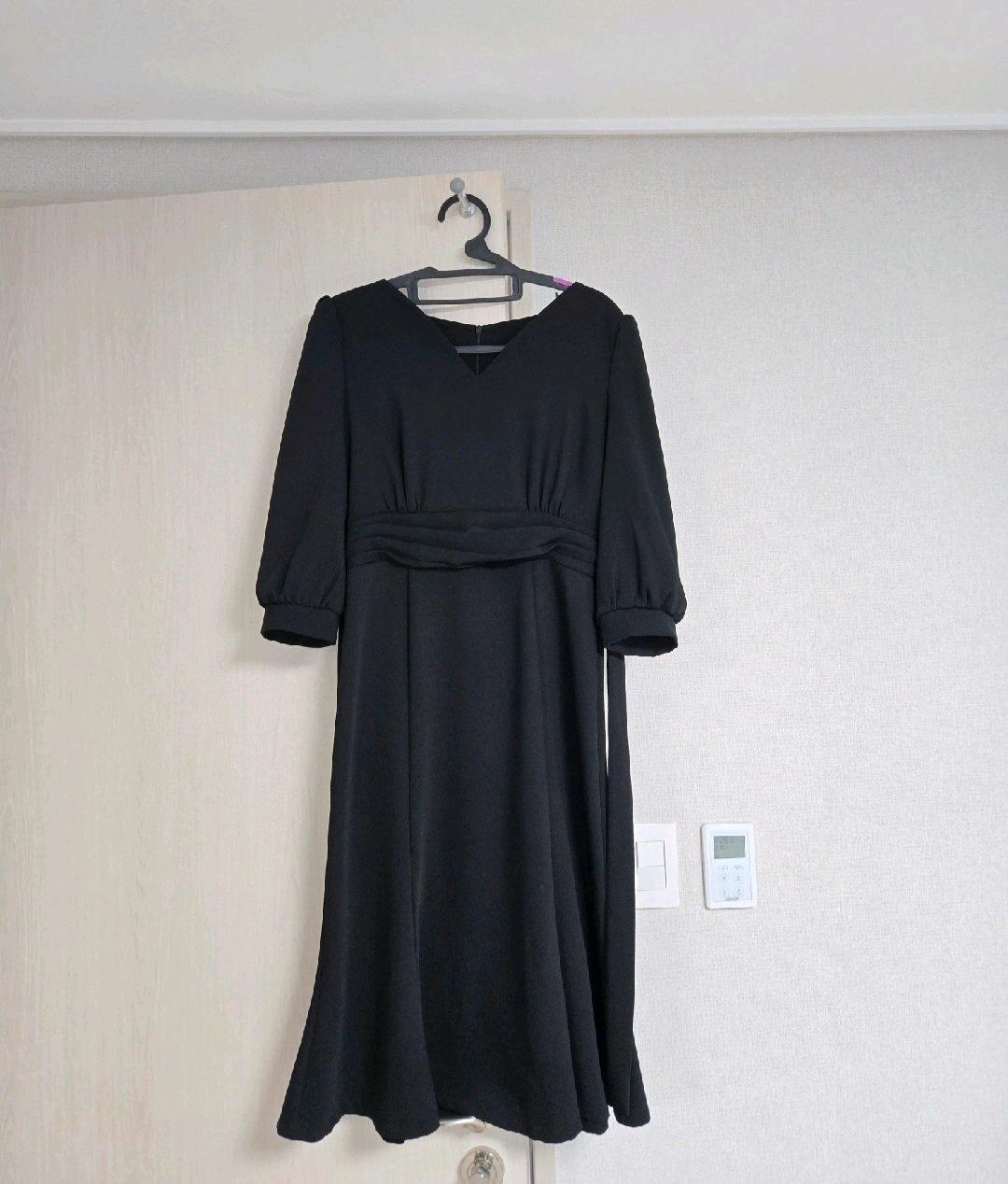 블랙 하객룩 원피스  2