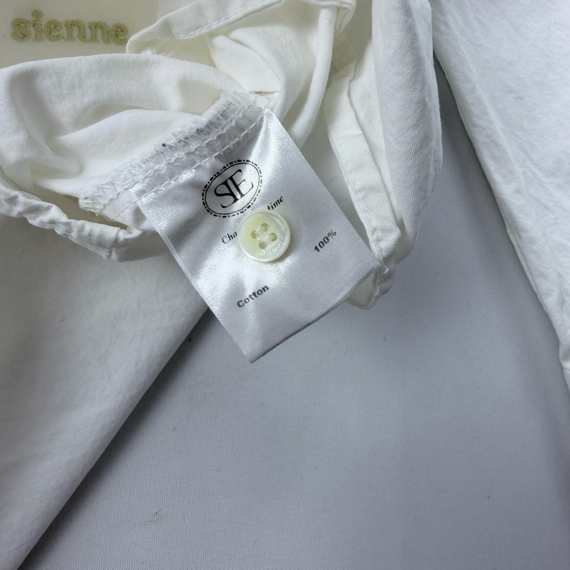 시엔느 sienne 코튼 셔츠 화이트 5