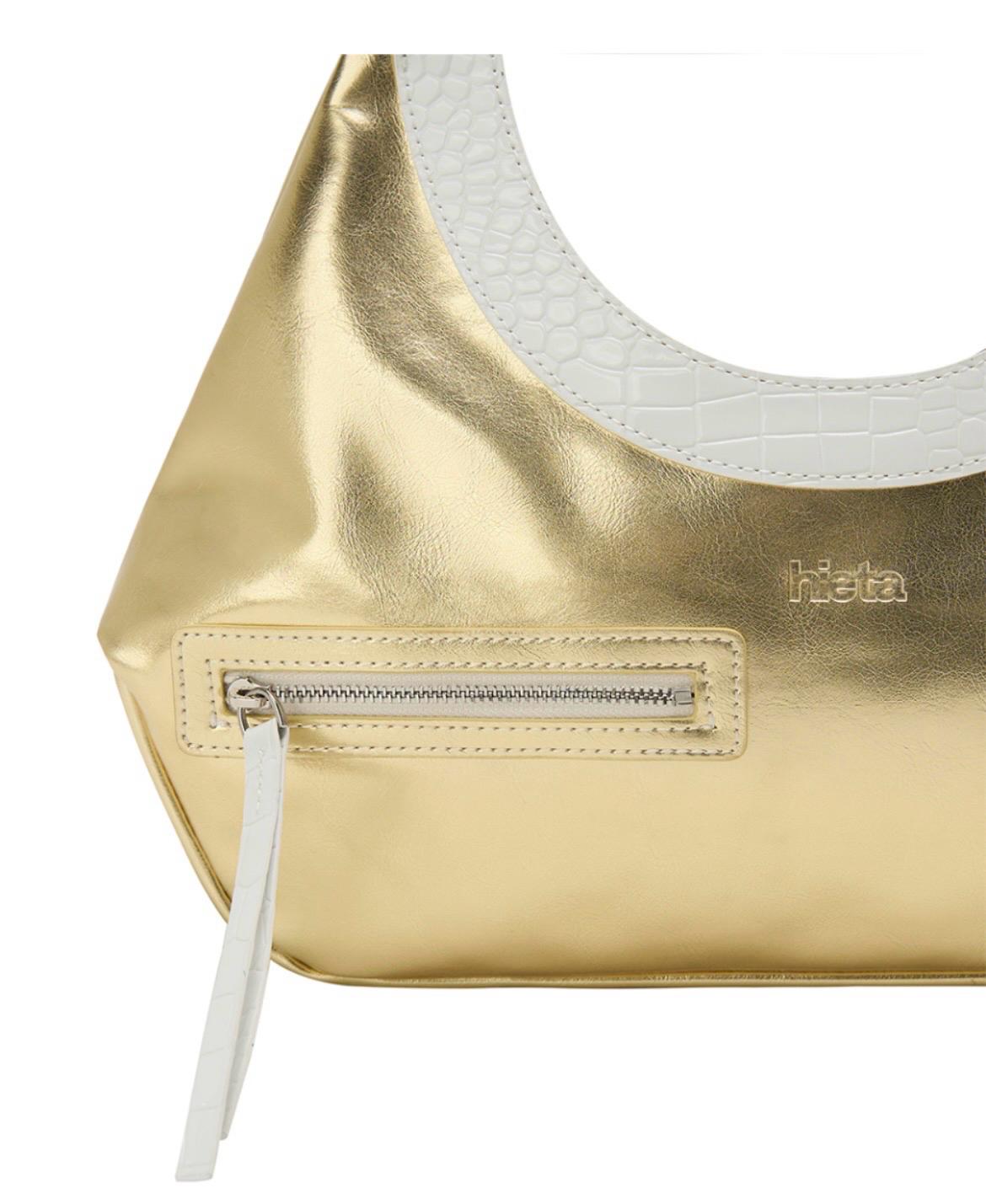 히에타 숄더백 Champagne Gold 5