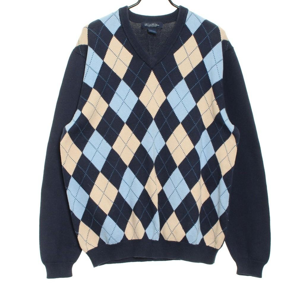 [50% 할인] BROOKS BROTHERS 아가일 니트 / L 2