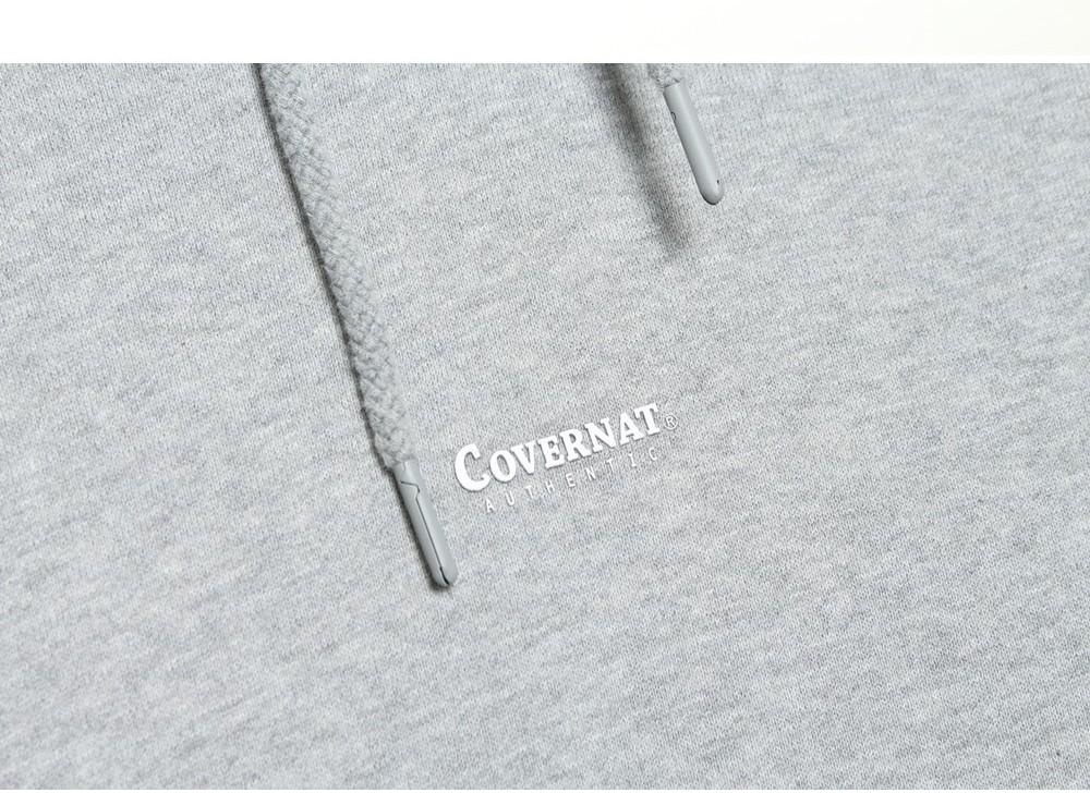 [50% 할인] COVERNAT 미니멀 로고 오버 후드 / L 6