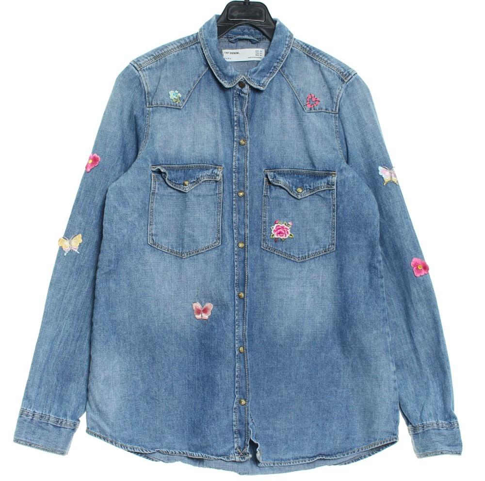 [50% 할인] ZARA 우먼스 자수 청남방 2