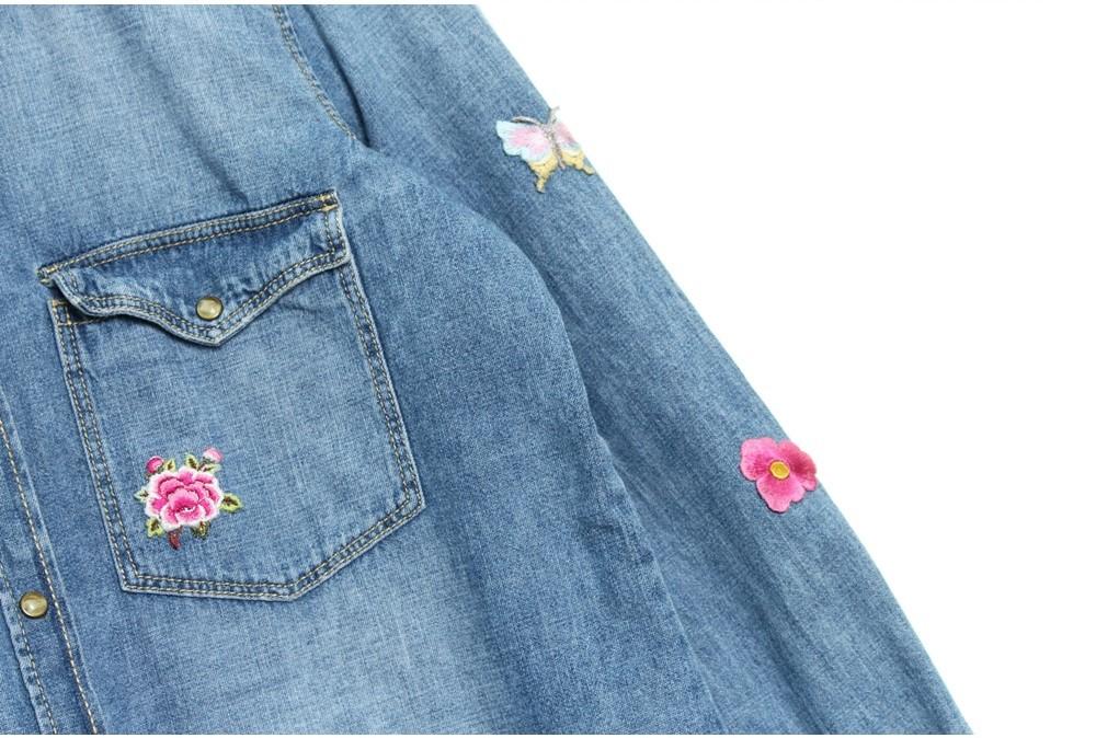 [50% 할인] ZARA 우먼스 자수 청남방 5