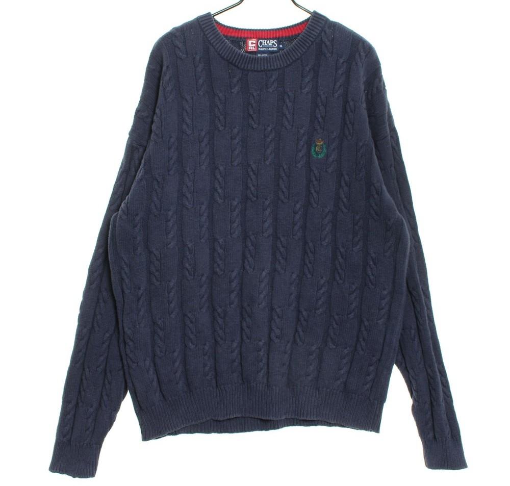 [50% 할인] CHAPS RALPHLAUREN 케이블 니트 / XL 2
