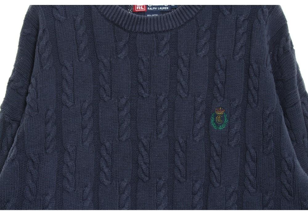[50% 할인] CHAPS RALPHLAUREN 케이블 니트 / XL 3
