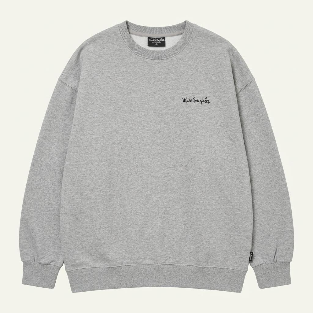 [50% 할인] Mark Gonzales 싸인 로고 맨투맨 / XL 1