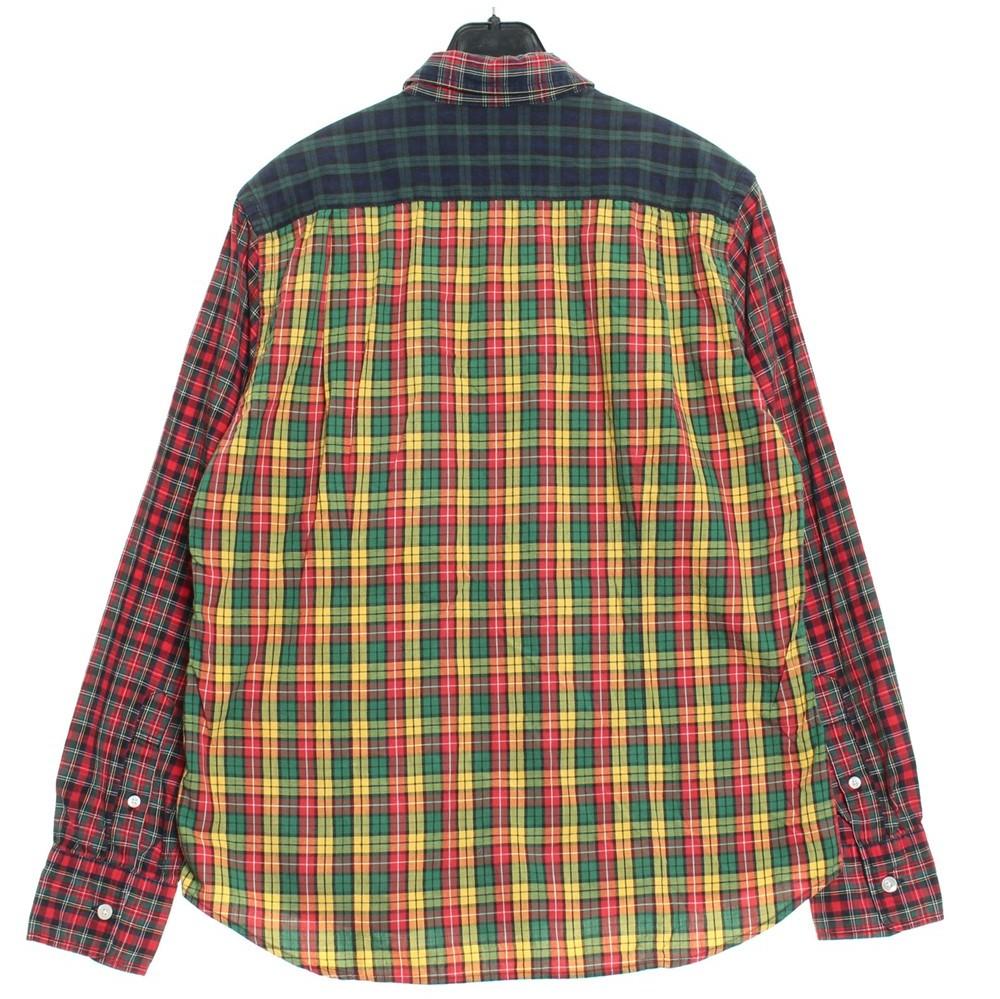 [50% 할인] BEAMS 패치 워크 남방 / S 3