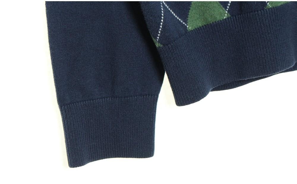 [50% 할인] TOMMY HILFIGER 아가일 니트 / M 6