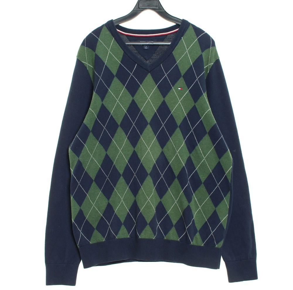 [50% 할인] TOMMY HILFIGER 아가일 니트 / M 2
