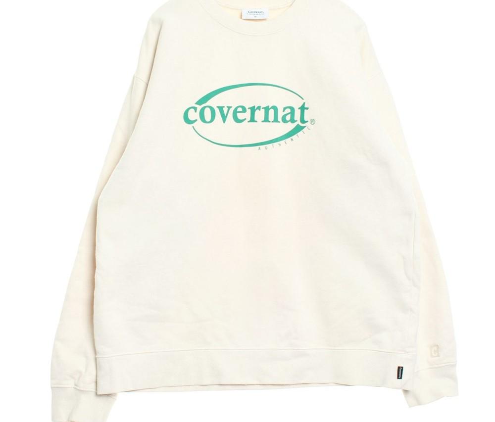 [50% 할인] COVERNAT 로고 맨투맨 / XL 2