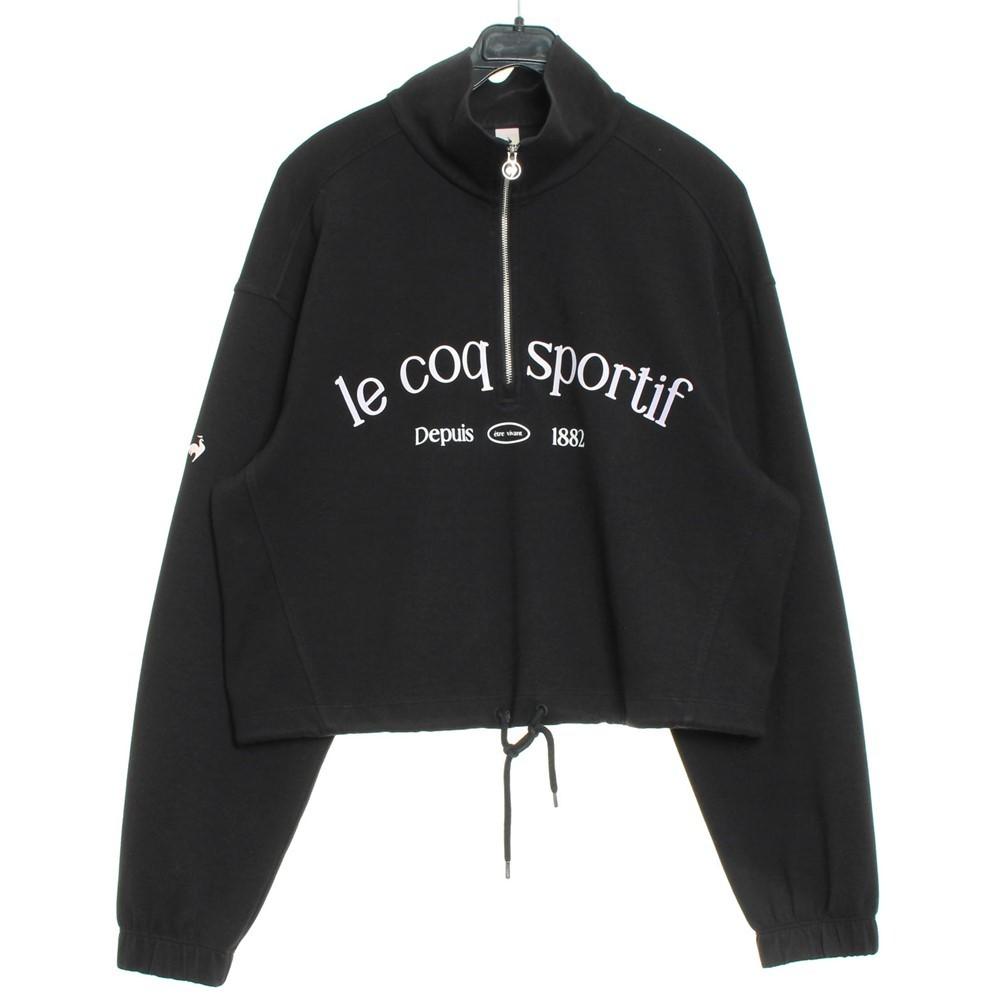 [50% 할인] LE COQ SPORTIF 우먼스 숏 하프 집업 / 90 2