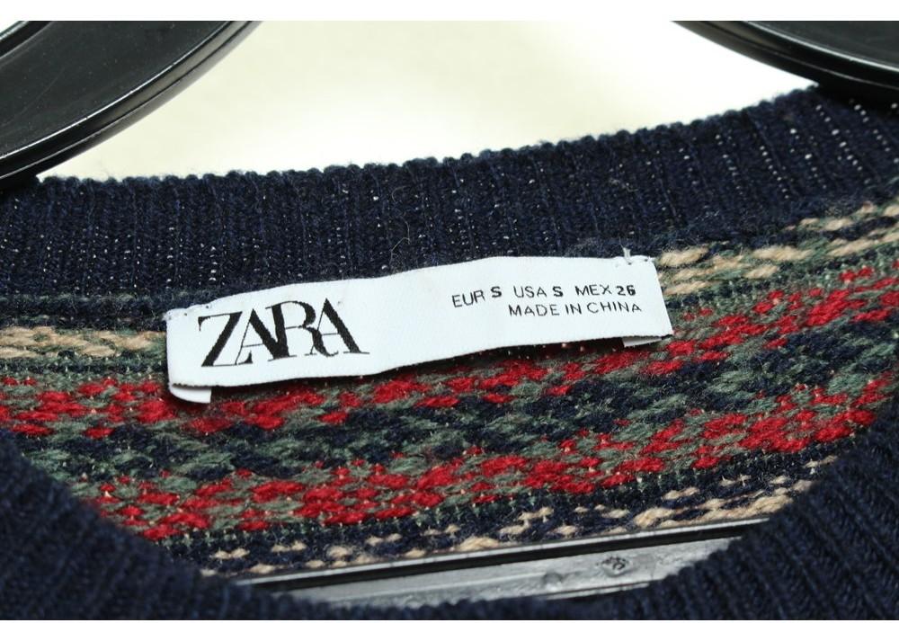 [50% 할인] ZARA 우먼스 노르딕 가디건 / S 7