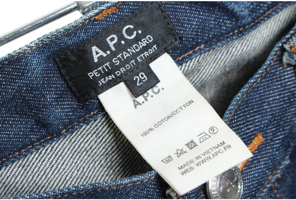 [50% 할인] A.P.C. 일본판 우먼스 쁘띠 스탠다드 청바지 / 29 9