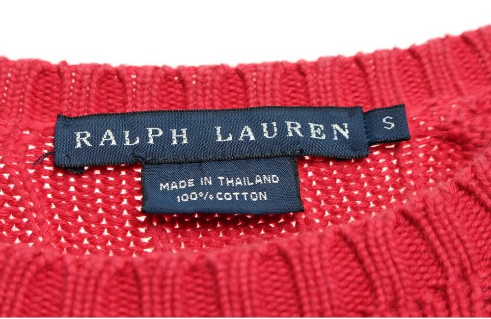[50% 할인] RALPH LAUREN 우먼스 케이블 니트 / S 7