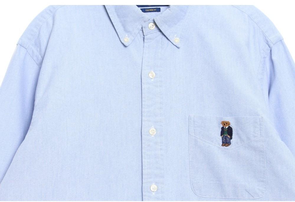 [50% 할인] POLO by RALPHLAUREN 폴로 테디베어 자수 로고 남방 / L 3
