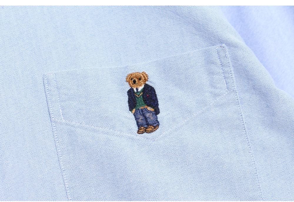 [50% 할인] POLO by RALPHLAUREN 폴로 테디베어 자수 로고 남방 / L 5