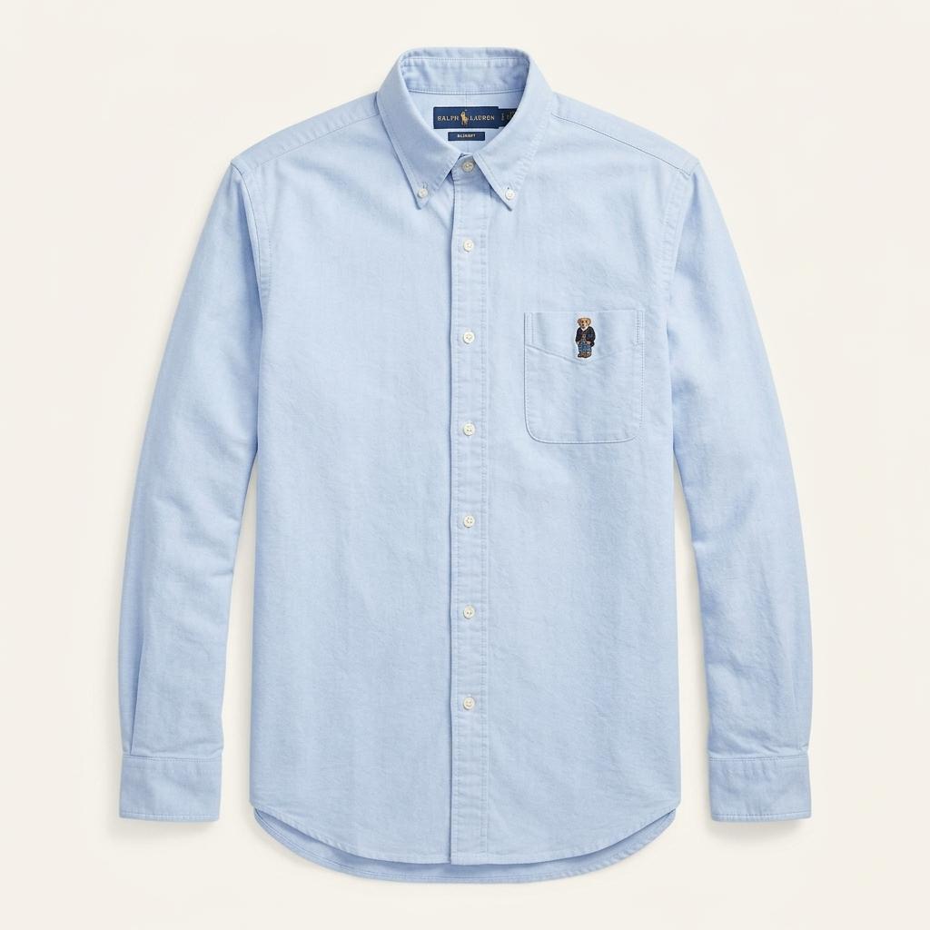 [50% 할인] POLO by RALPHLAUREN 폴로 테디베어 자수 로고 남방 / L 1