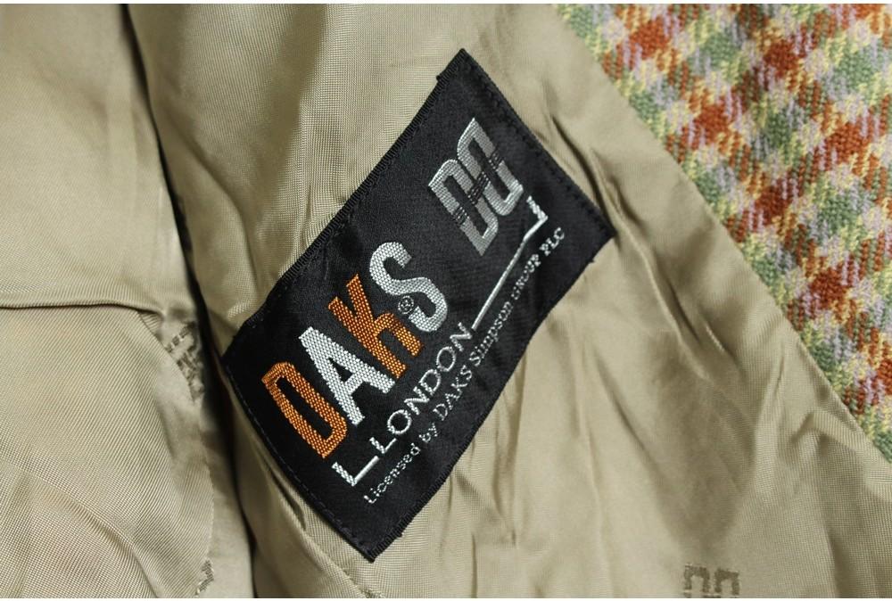 [50% 할인] DAKS 닥스 일본판 노카라 체크 자켓 7