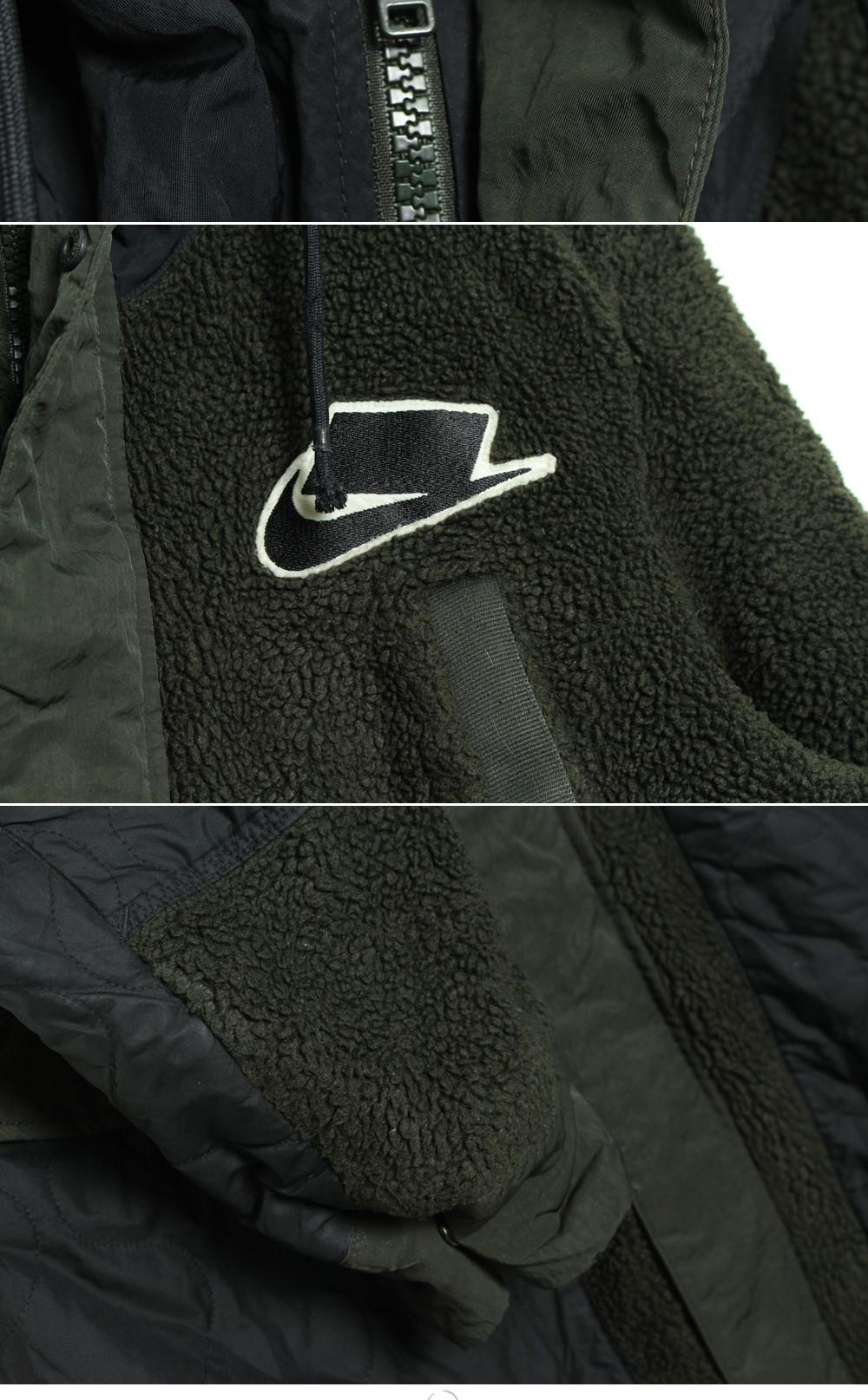 [50% 할인] NIKE 나이키 신세틱 셰르파 믹스 파카 / L 4