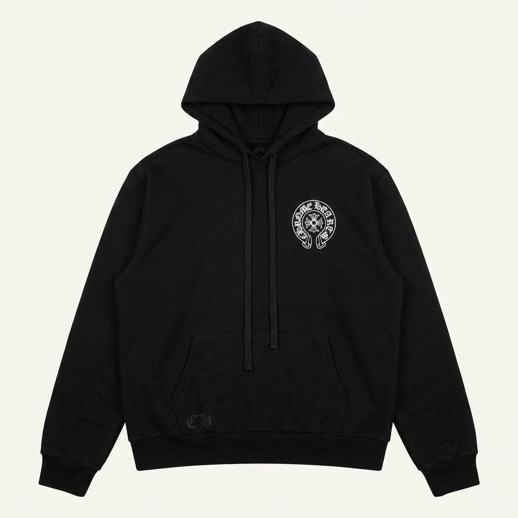 [50% 할인] CHROME HEARTS 크롬하츠 서울 한정 홀스슈 후드 / XL 1