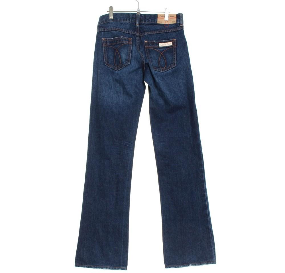 [50% 할인] CALVIN KLEIN 캘빈클라인 우먼스 세미 부츠컷 청바지 / 25X32 5