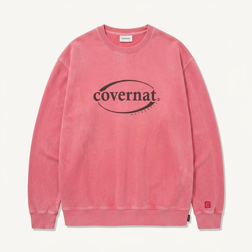 [50% 할인] COVERNAT 커버낫 피그먼트 워싱 맨투맨 / XL 1