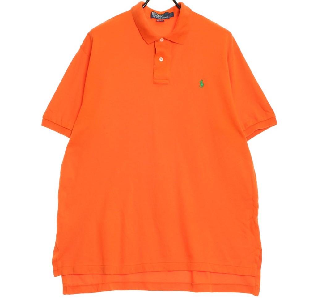 [50% 할인] POLO by RALPHLAUREN 폴로 반팔 카라티 / L (미세데미지) 2