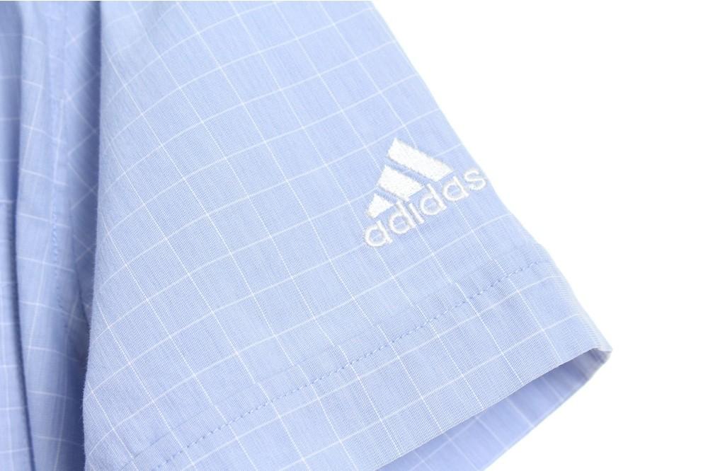 [50% 할인] ADIDAS 아디다스 체크 반팔 남방 / 100 4
