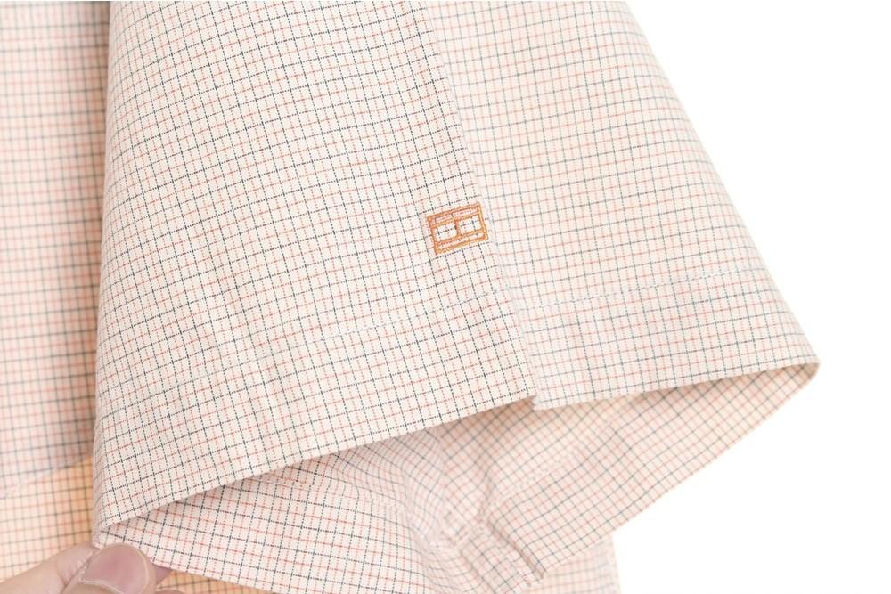 [50% 할인] TOMMY HILFIGER 타미 체크 반팔 남방 / L 4