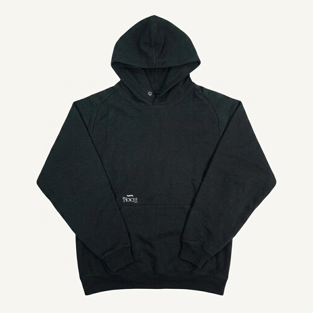 [NOICE] 오버핏 단추 후드 1