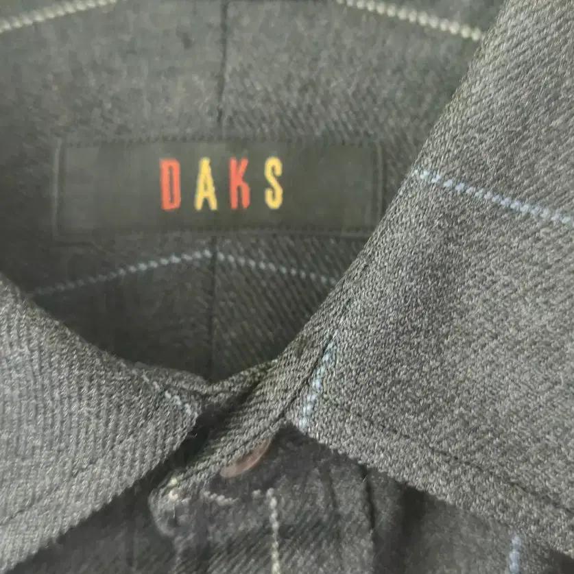 DAKS 남성 체크셔츠 S 6