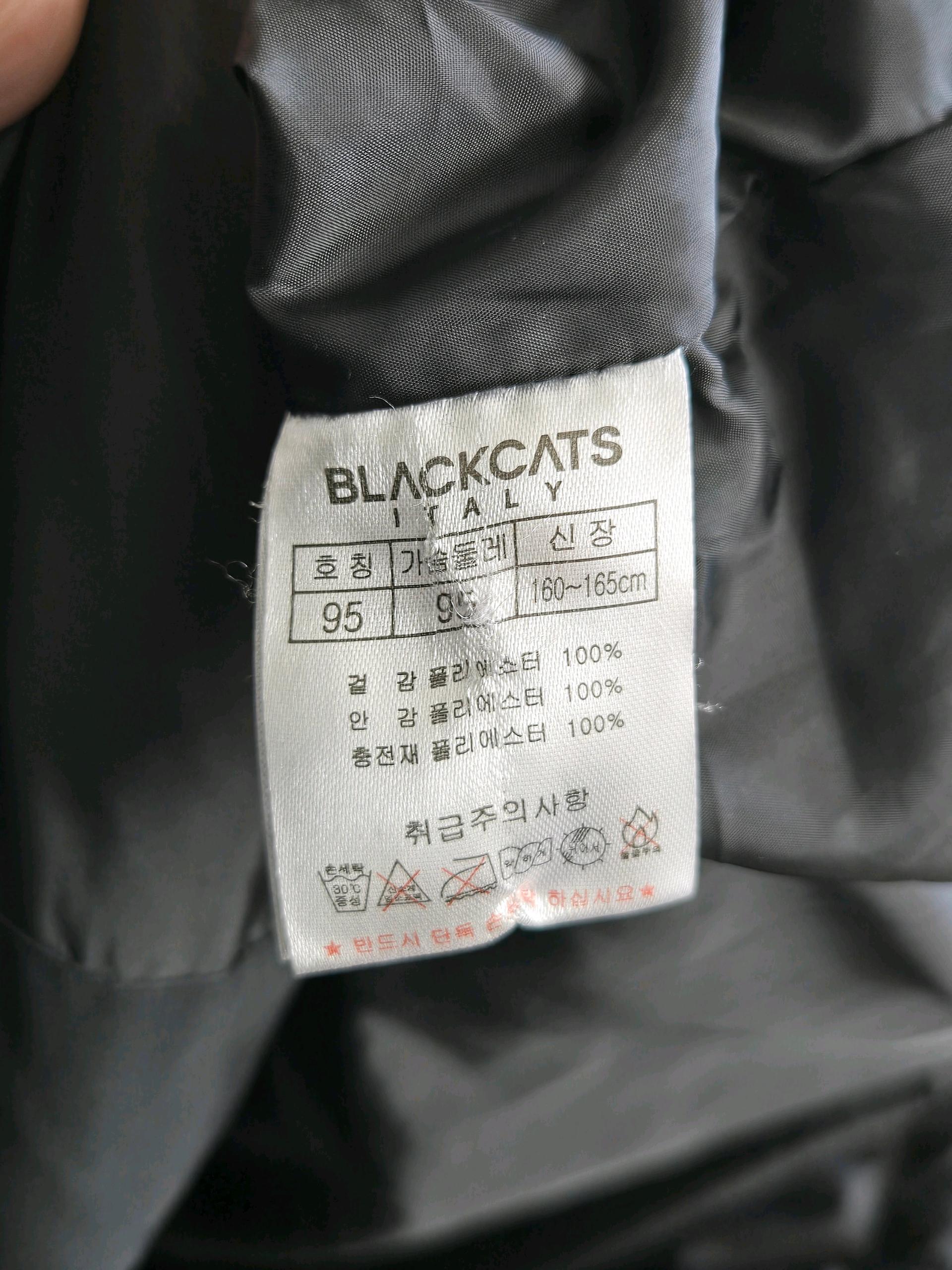 BLACK CATS ITALY 롱패딩 5
