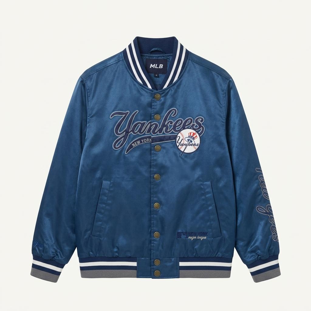 MLB 바시티 새틴 스타디움 점퍼 95 1