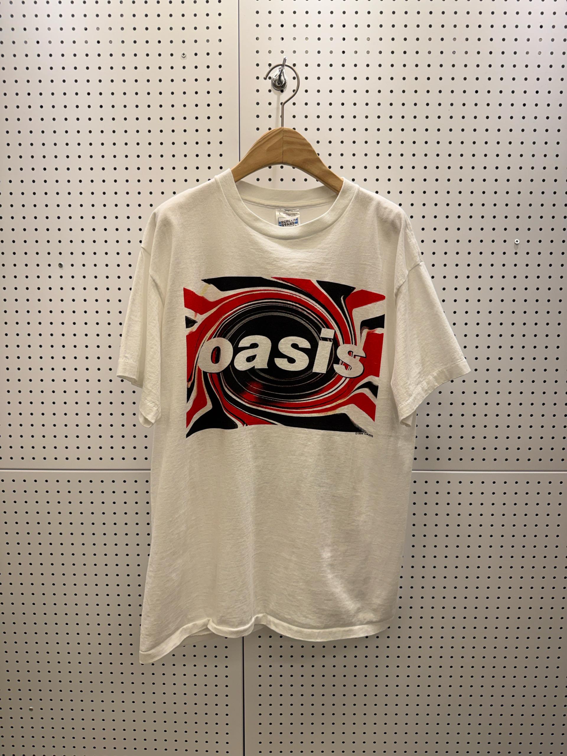 Oasis 온 투어 그래픽 반팔 티셔츠 U1005 3