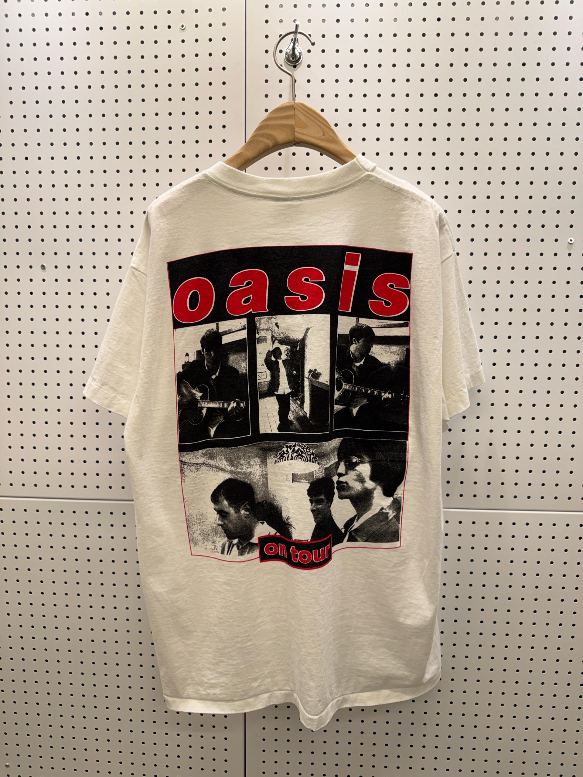 Oasis 온 투어 그래픽 반팔 티셔츠 U1005 4