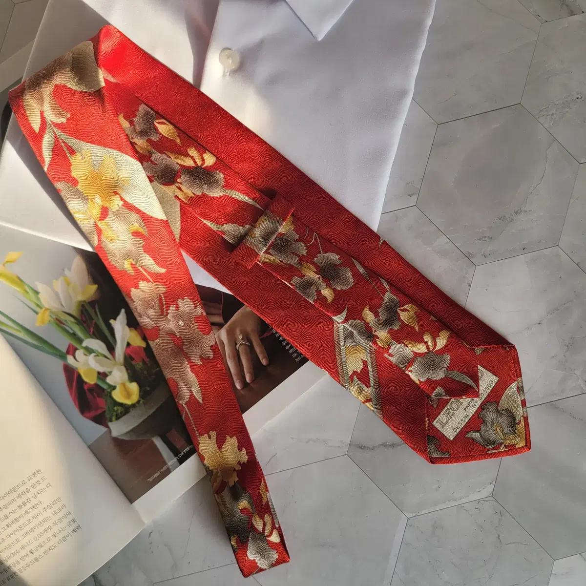 레오나드 정품 명품넥타이 9.6cm A+~A등급 A16259 7