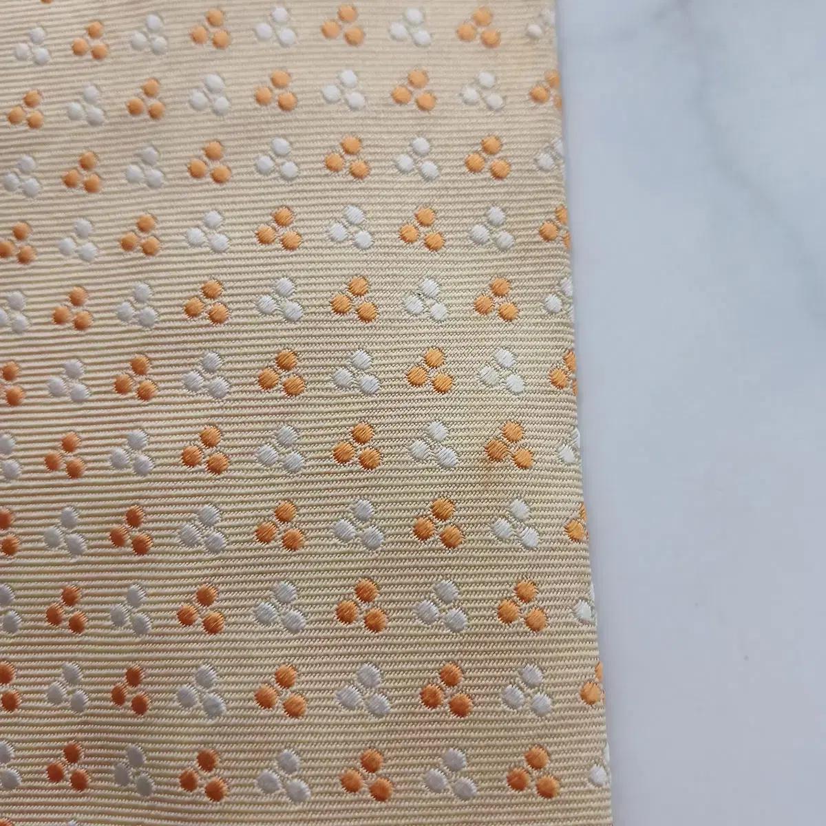 에르메네질도 제냐 실크 플라워 패턴 넥타이 9.1cm A등급 A18617 11