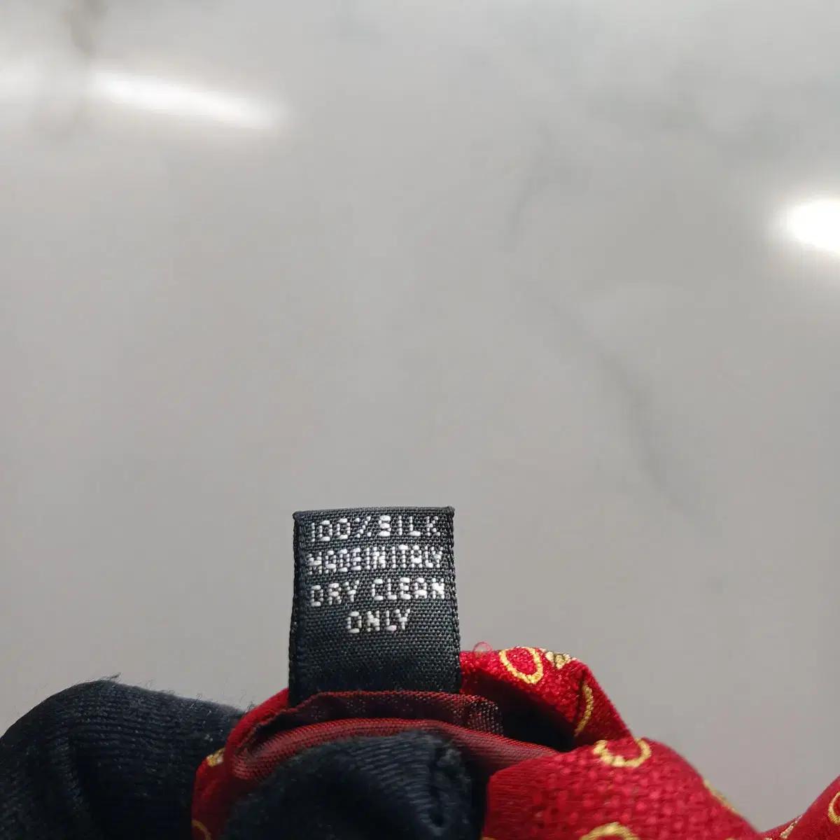 트루사르디 실크 로고 패턴 넥타이 8.7cm A+등급 A18335 7