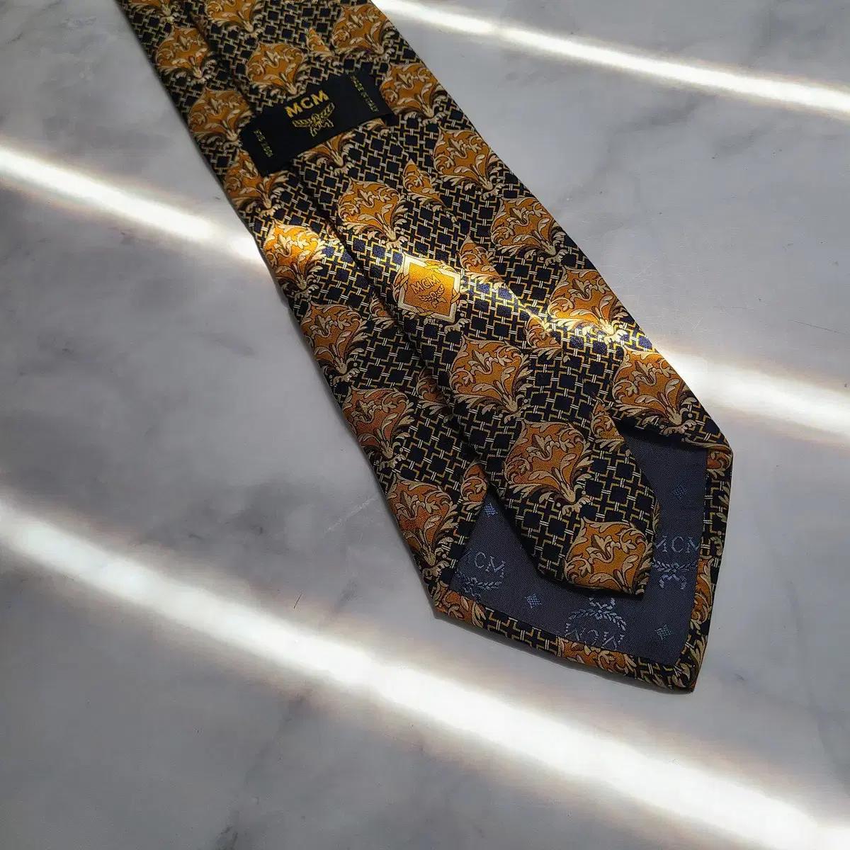 MCM 정품 명품넥타이 9.3cm A+등급 E87 4