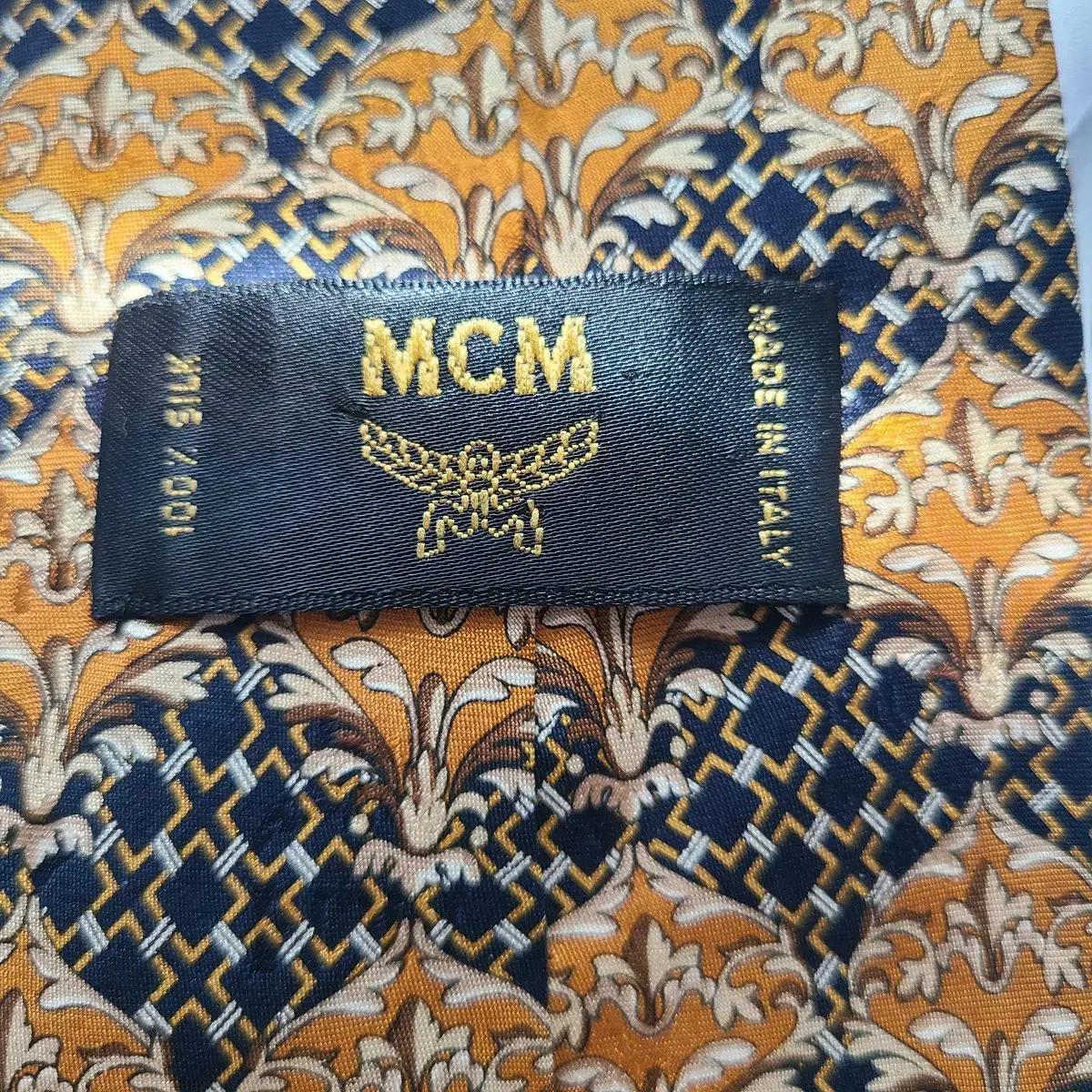 MCM 정품 명품넥타이 9.3cm A+등급 E87 8
