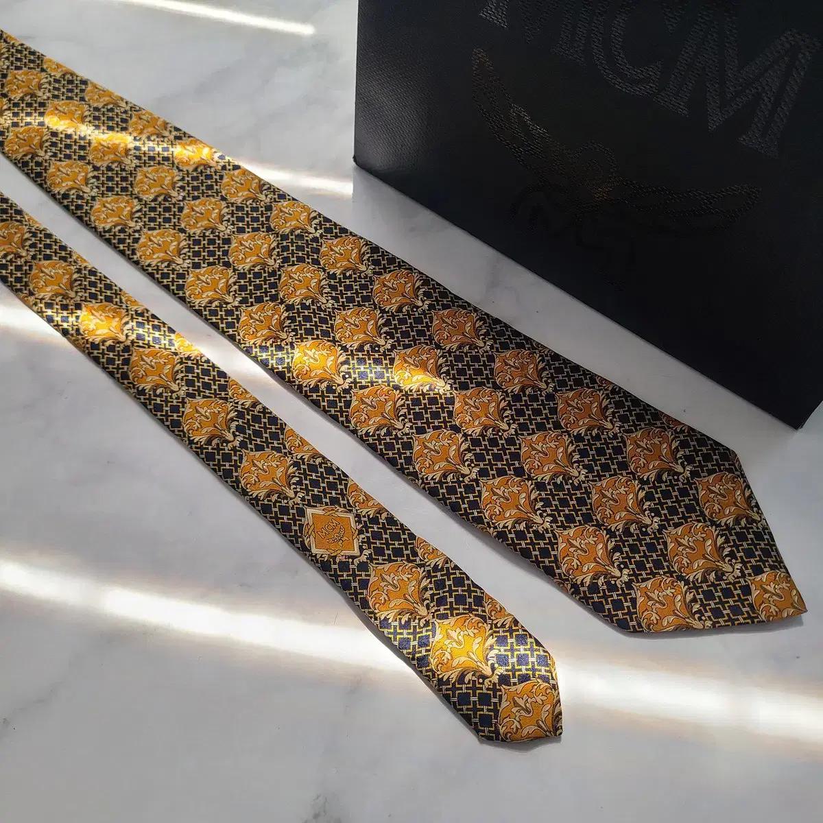MCM 정품 명품넥타이 9.3cm A+등급 E87 3