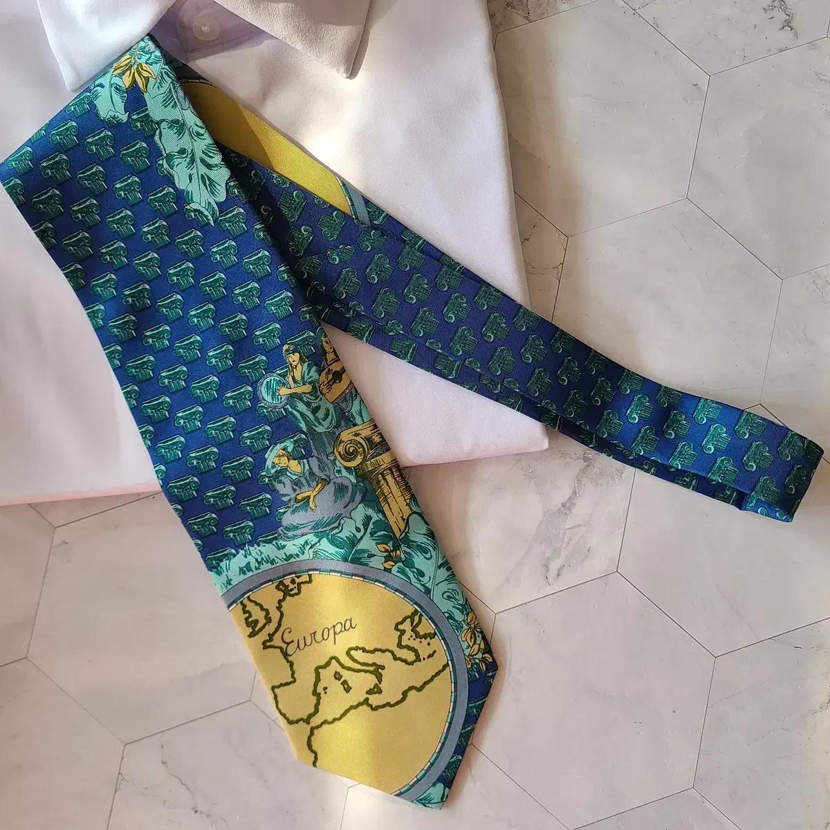 프리마클라쎄 정품 명품 넥타이 9.8cm 새제품 A16916 3