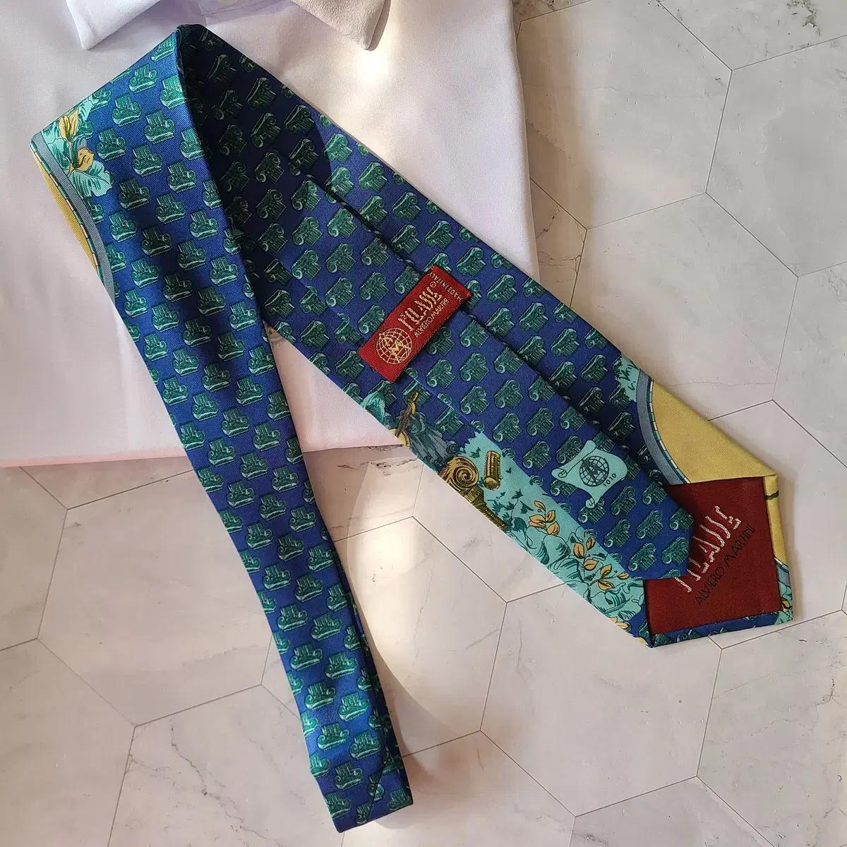 프리마클라쎄 정품 명품 넥타이 9.8cm 새제품 A16916 6