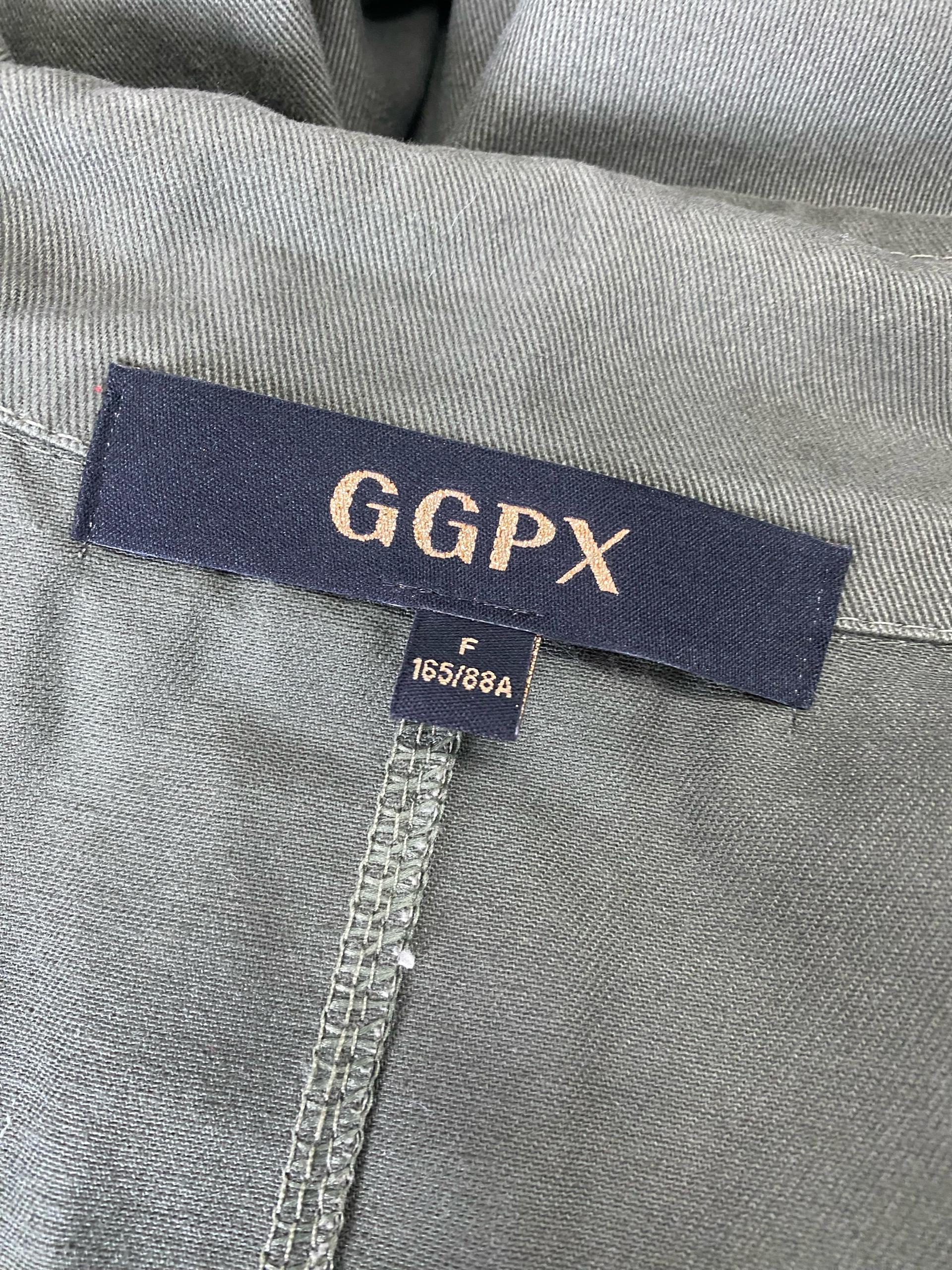 GGPX 밀리터리 패치 야상 점퍼 카키 9