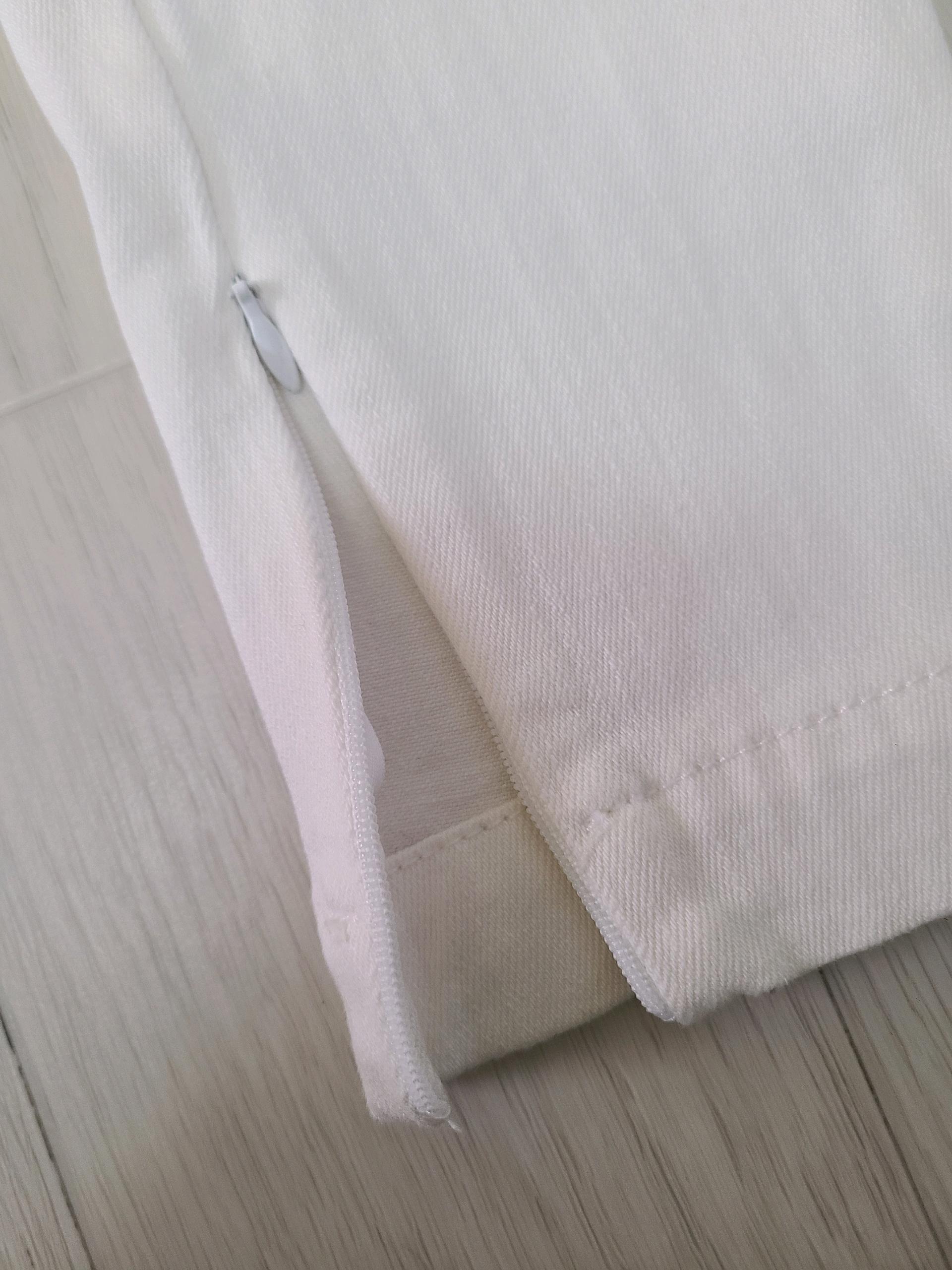 돌체 앤 가바나 화이트 데님 팬츠 3