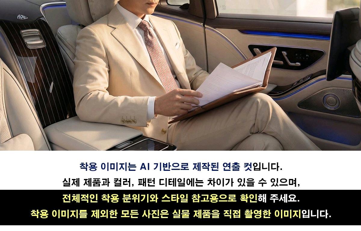 에르메네질도 제냐 실크 패턴 넥타이 8.9cm A+등급 K2179 4