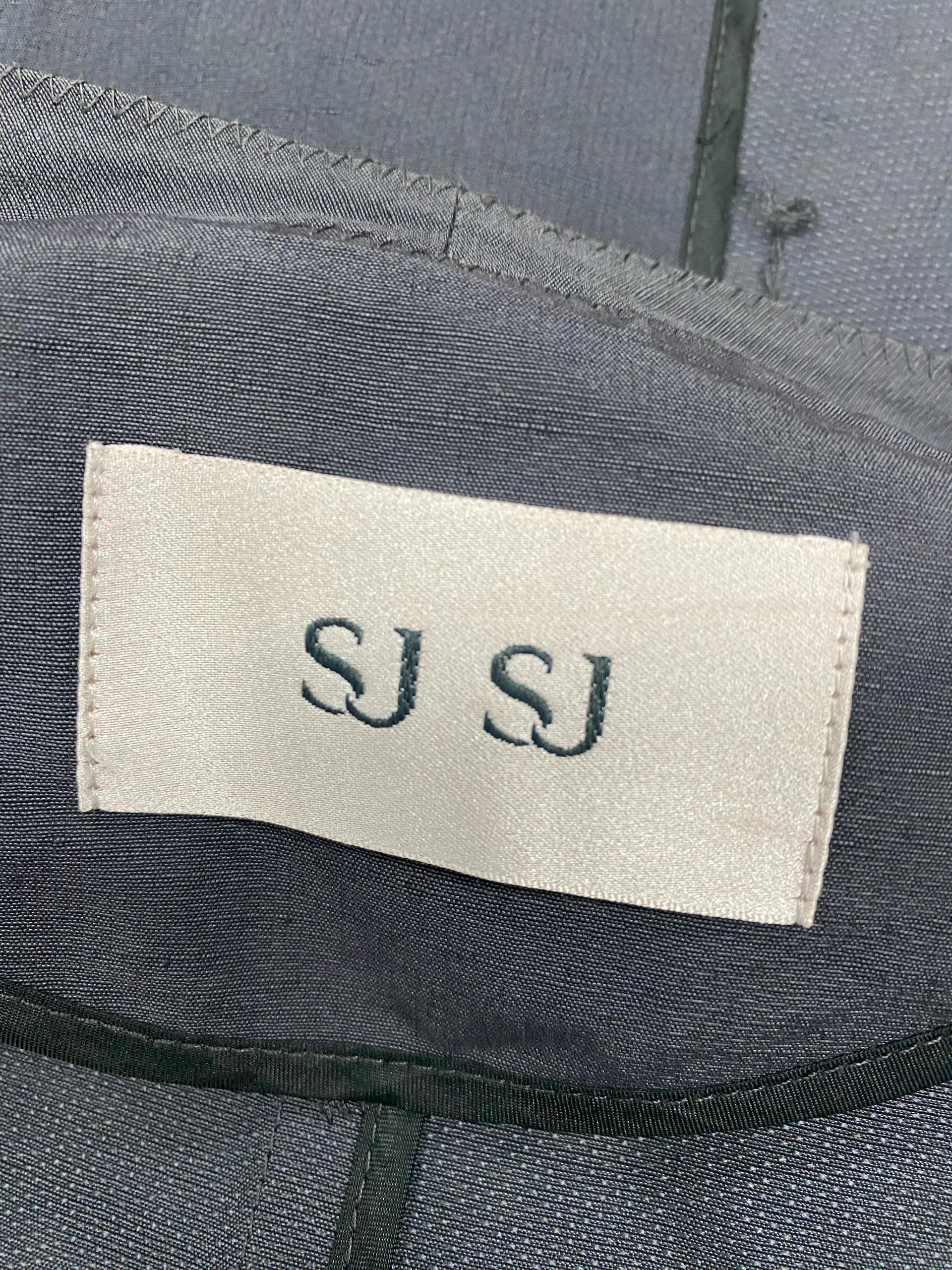 한섬 SJSJ벨트 트렌치 코트 다크그레이 8