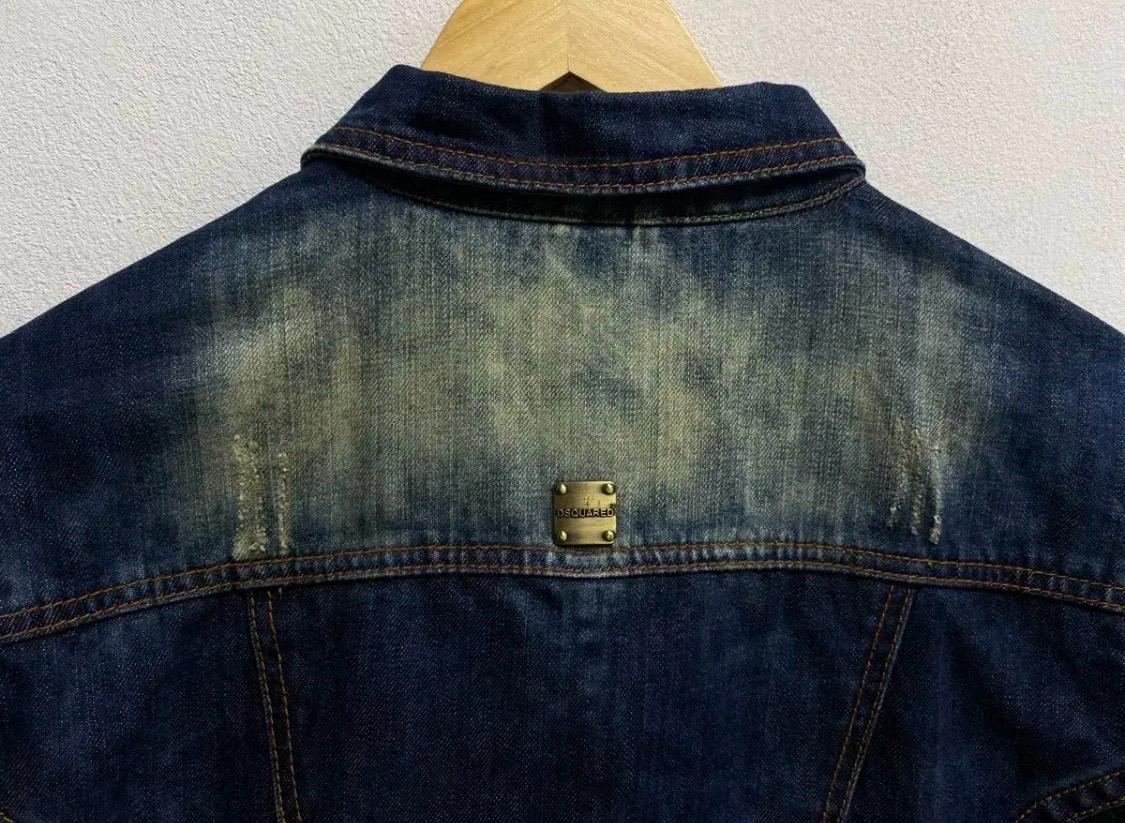 디스퀘어드 워시드 [DSQUARED] 데님자켓 L 7